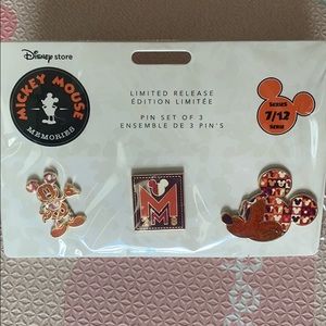Limited Release Mickey Memories - July Pins